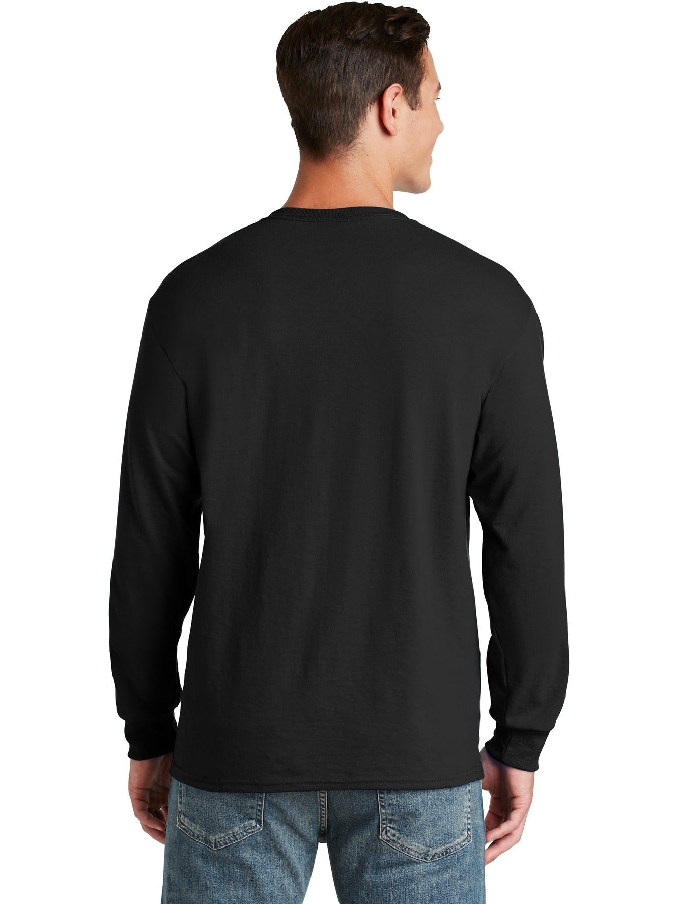 Jerzees Dri-Power 50/50 Cotton/Poly Long Sleeve T-Shirt - Premium Men's Sweatshirt