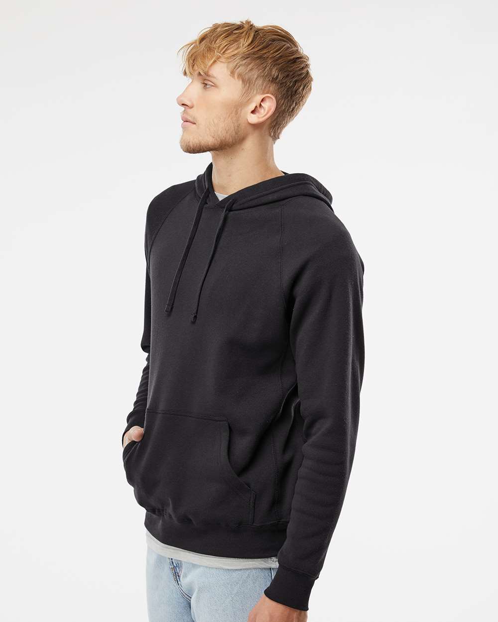 Independent Trading Co. Exclusive Blend Raglan Hooded Sweatshirt - A Must - Have!