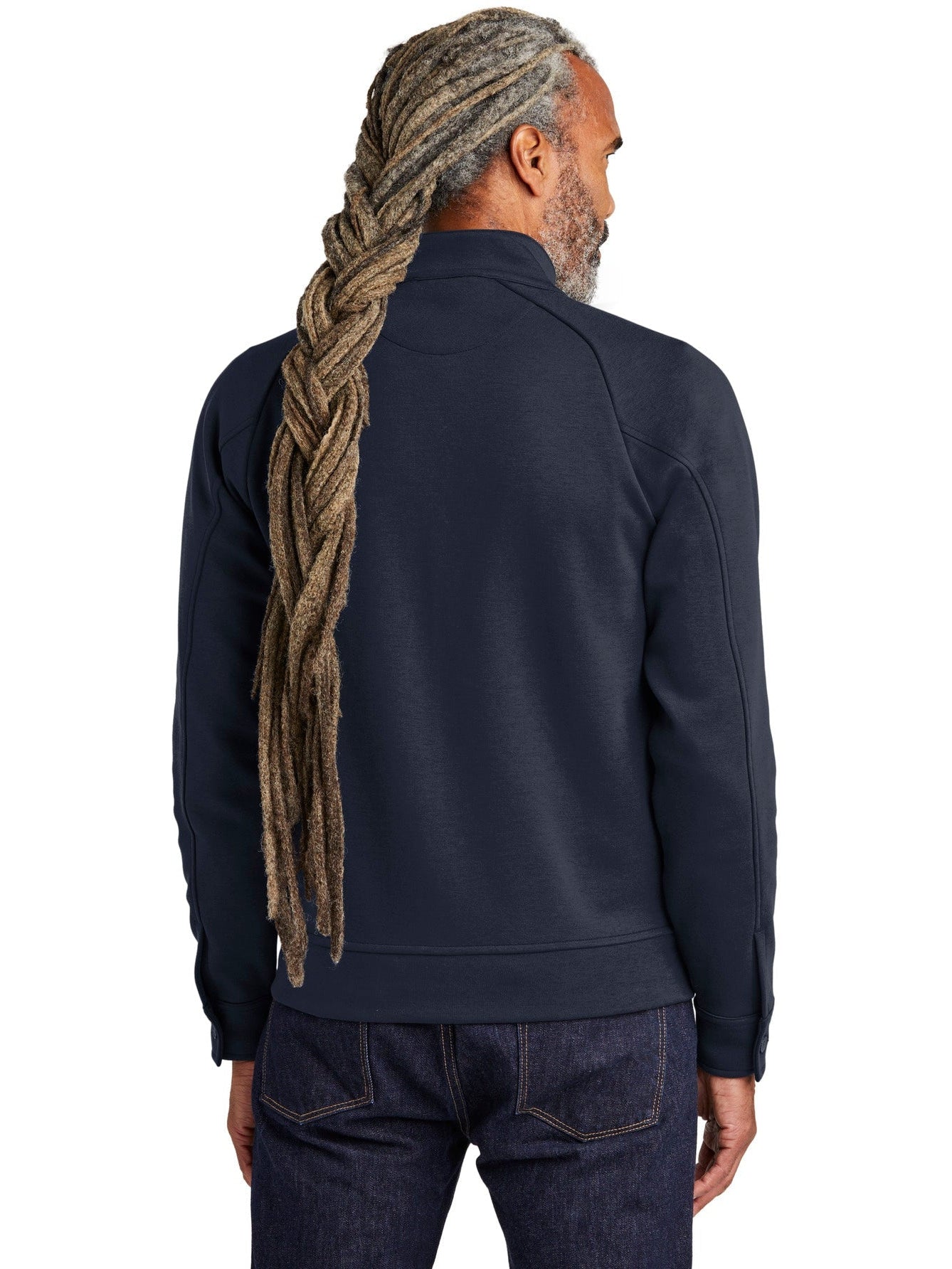 Brooks Brothers Double-Knit Full-Zip Jacket: The Epitome of Casual Cool