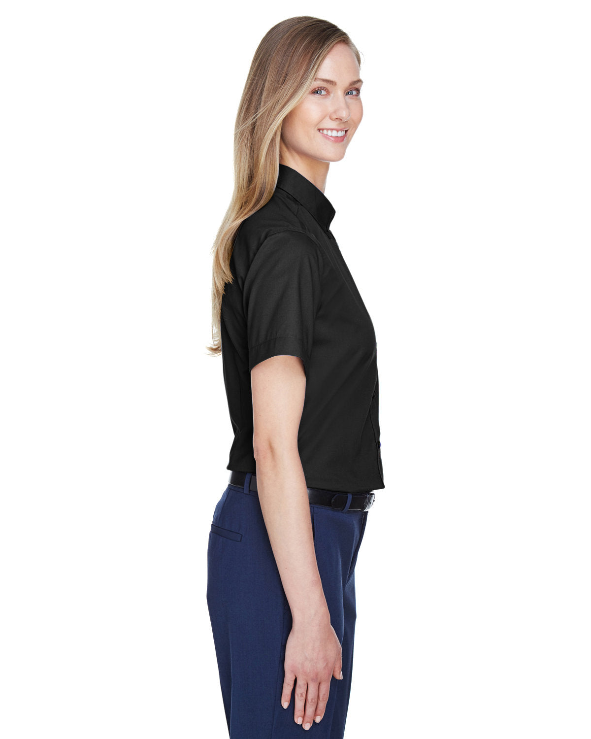 Core 365 Ladies' Optimum Short-Sleeve Twill Shirt: A Must-Have!