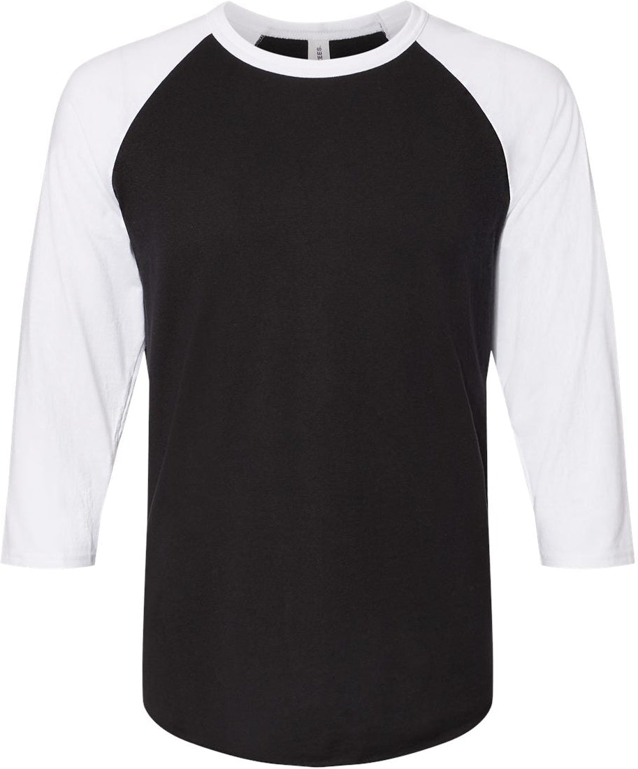 Jerzees Premium Blend: The Ultimate Three - Quarter Sleeve Raglan Baseball T - Shirt