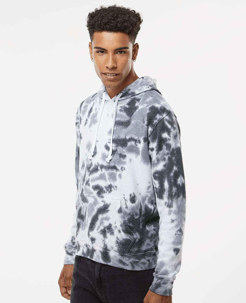 J. America's Stunning Tie - Dyed Fleece Hooded Sweatshirt