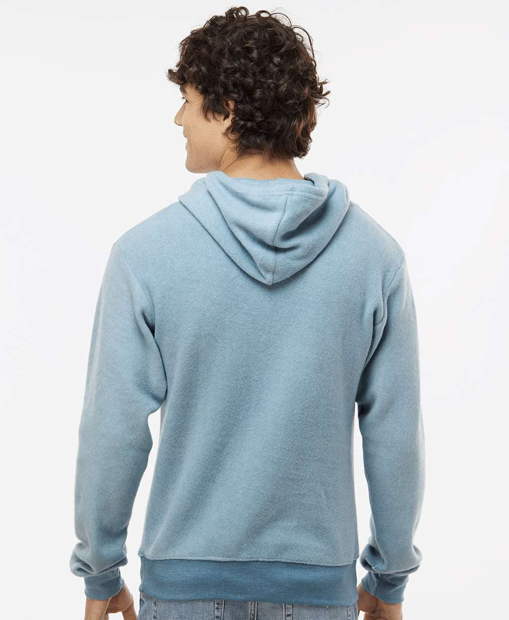 J. America's Irresistible Flip Side Fleece Hooded Pullover