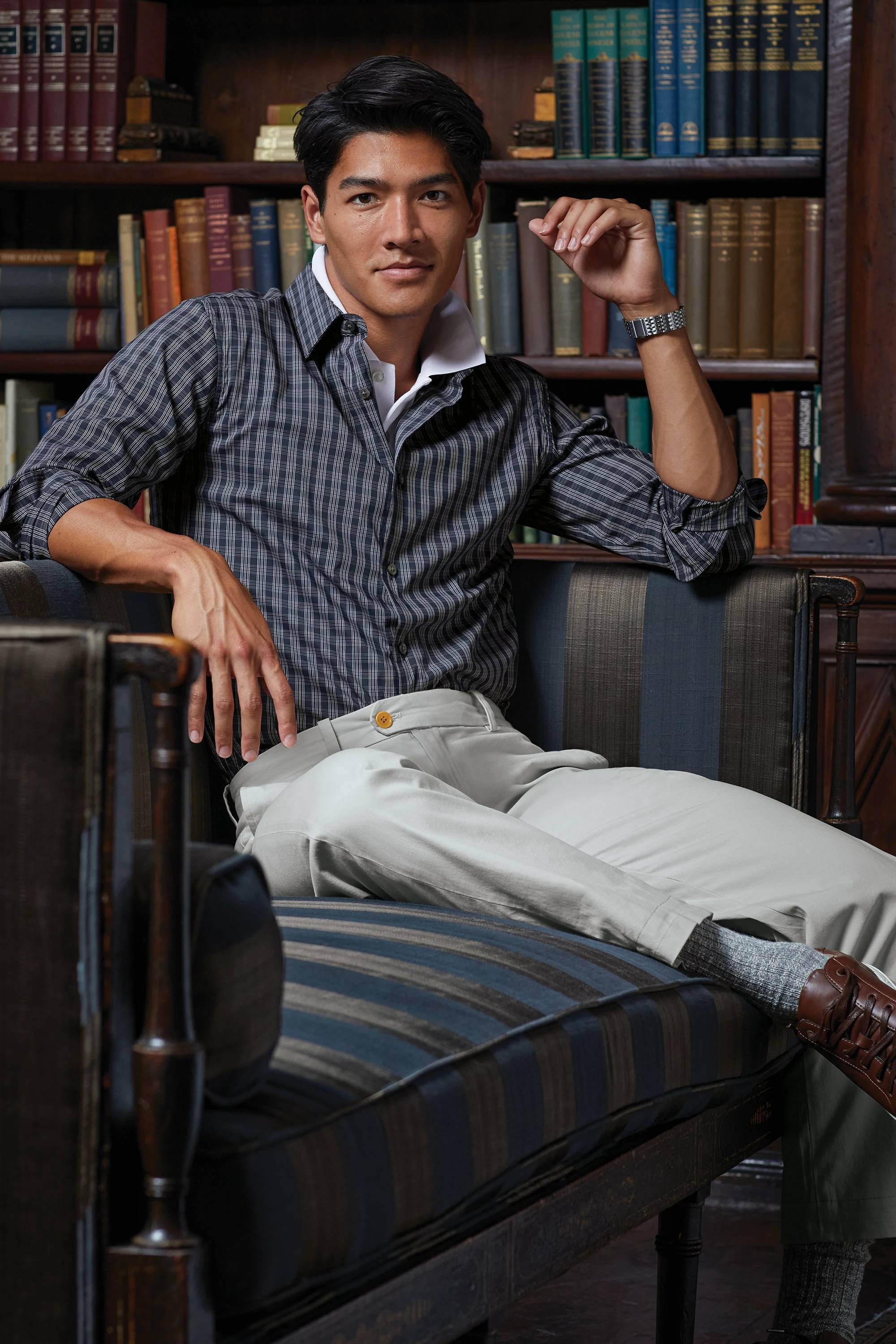 Brooks Brothers Tech Stretch Patterned Shirt: The Ultimate Blend of Style and Comfort