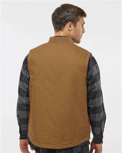Independent Trading Co. Premium Insulated Canvas Work Vest - A Must-Have for Hard Workers!