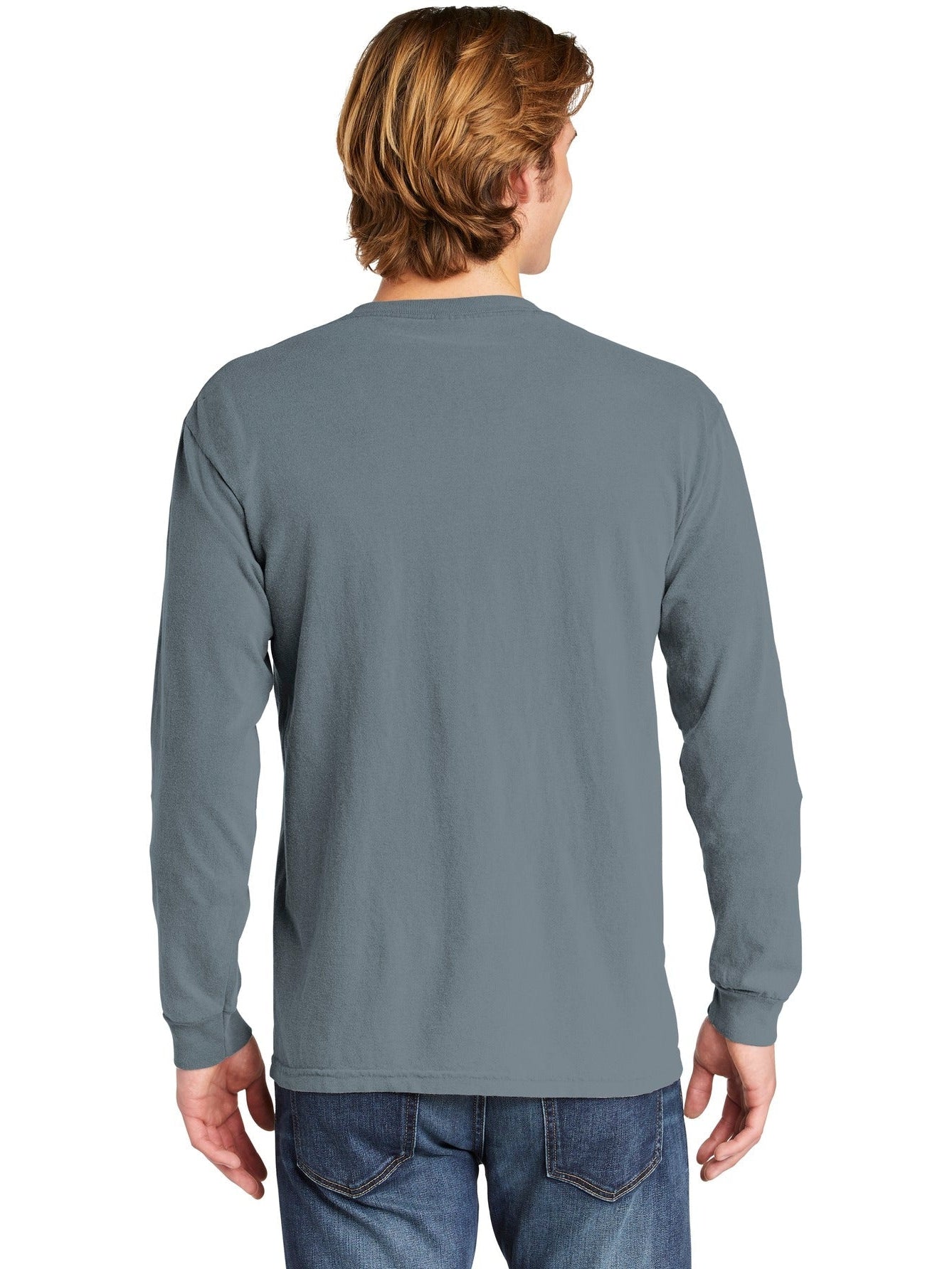 Comfort Colors' Super-Soft Heavyweight Ring Spun Long Sleeve Pocket Tee - Grab Yours Now!