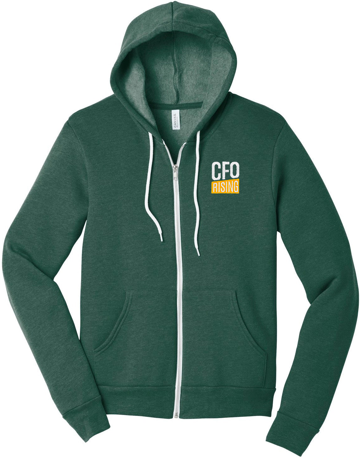 Bella+Canvas Sponge Fleece Full-Zip Hoodie - Your Perfect Casual Companion