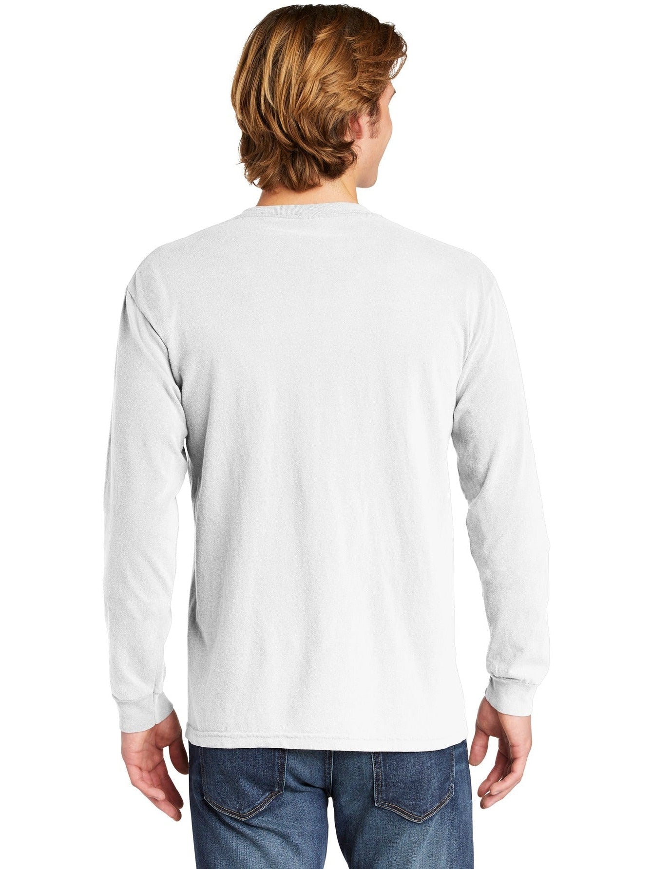 Comfort Colors' Super-Soft Heavyweight Ring Spun Long Sleeve Pocket Tee - Grab Yours Now!
