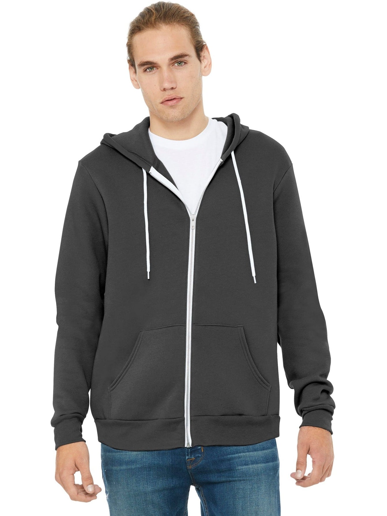 Bella+Canvas Sponge Fleece Full-Zip Hoodie - Your Perfect Casual Companion