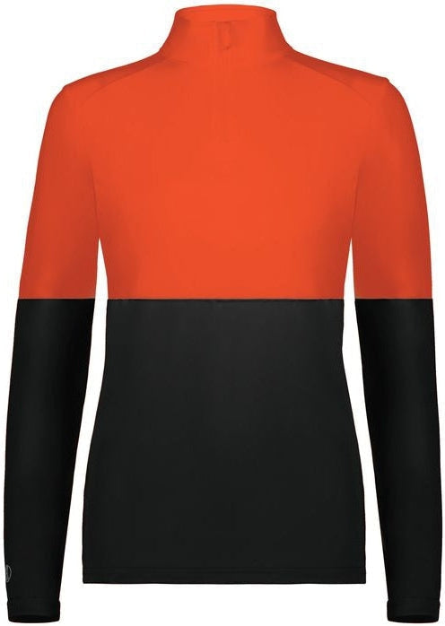 Holloway Ladies' Momentum 1/4 Zip Team Pullover - Outlet Exclusive