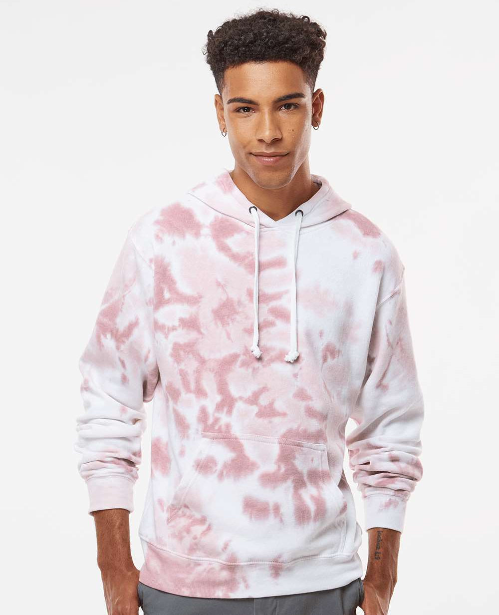 J. America's Stunning Tie - Dyed Fleece Hooded Sweatshirt