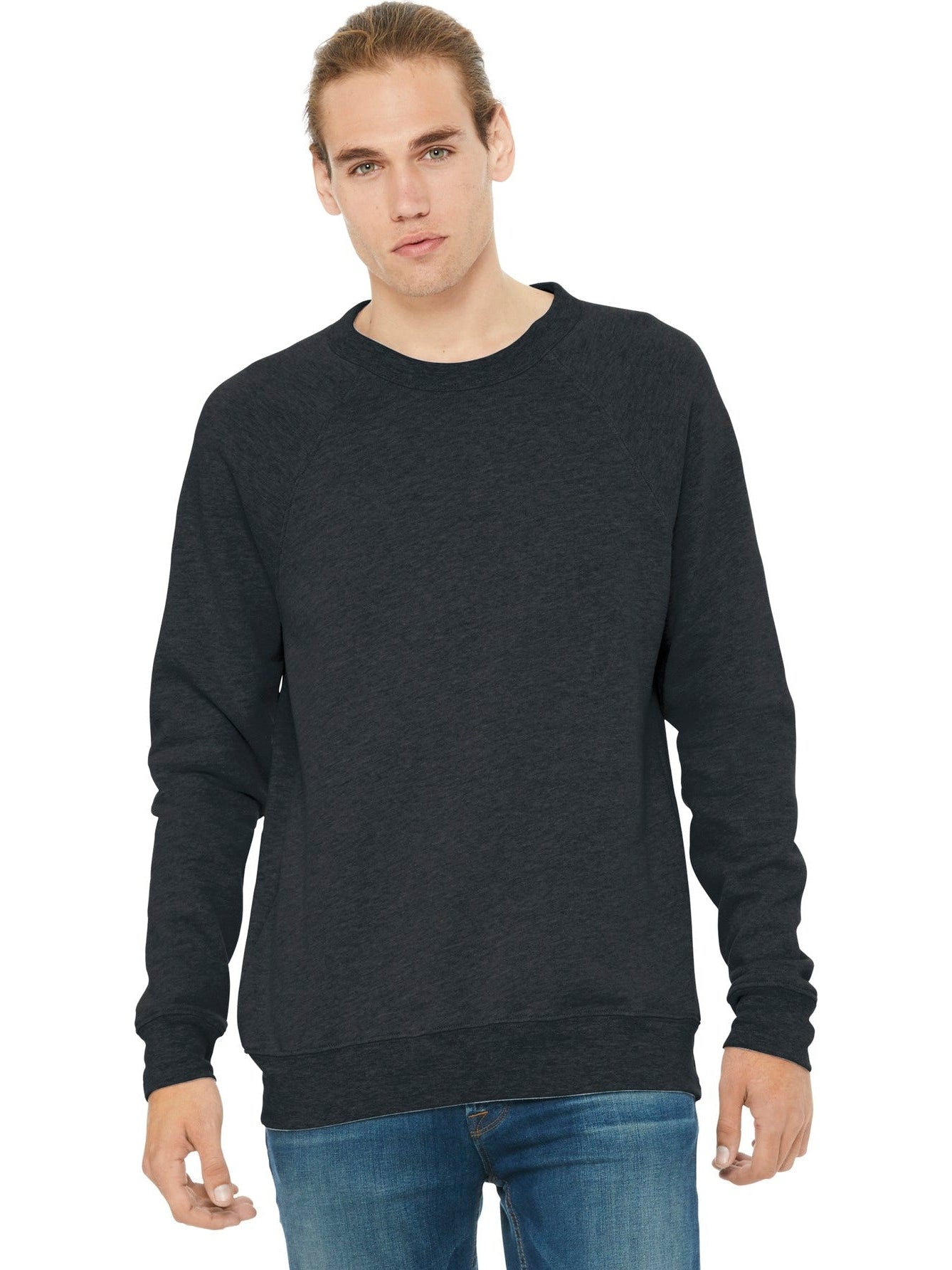 Bella + Canvas Sponge Fleece Raglan Sweatshirt - A Must - Have for Cool Days