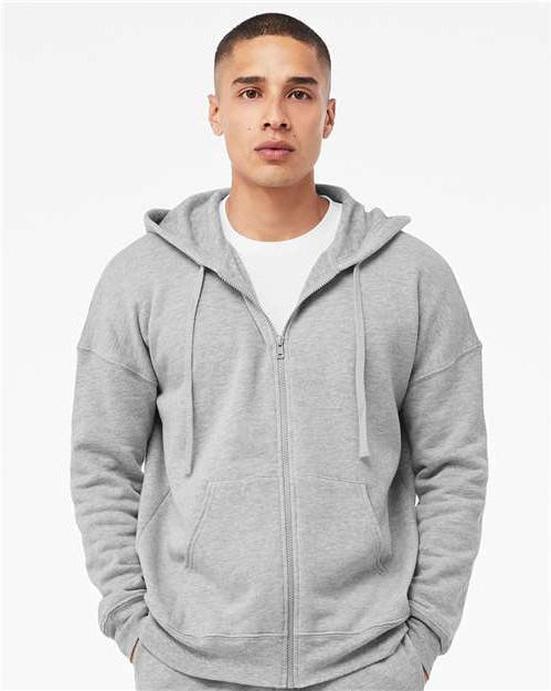 Bella+Canvas Sponge Fleece DTM Full-Zip Hoodie - The Ultimate Comfort Wear