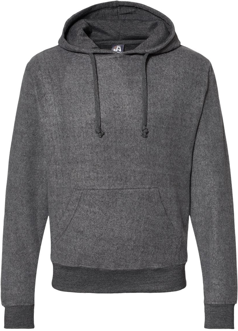 J. America's Irresistible Flip Side Fleece Hooded Pullover