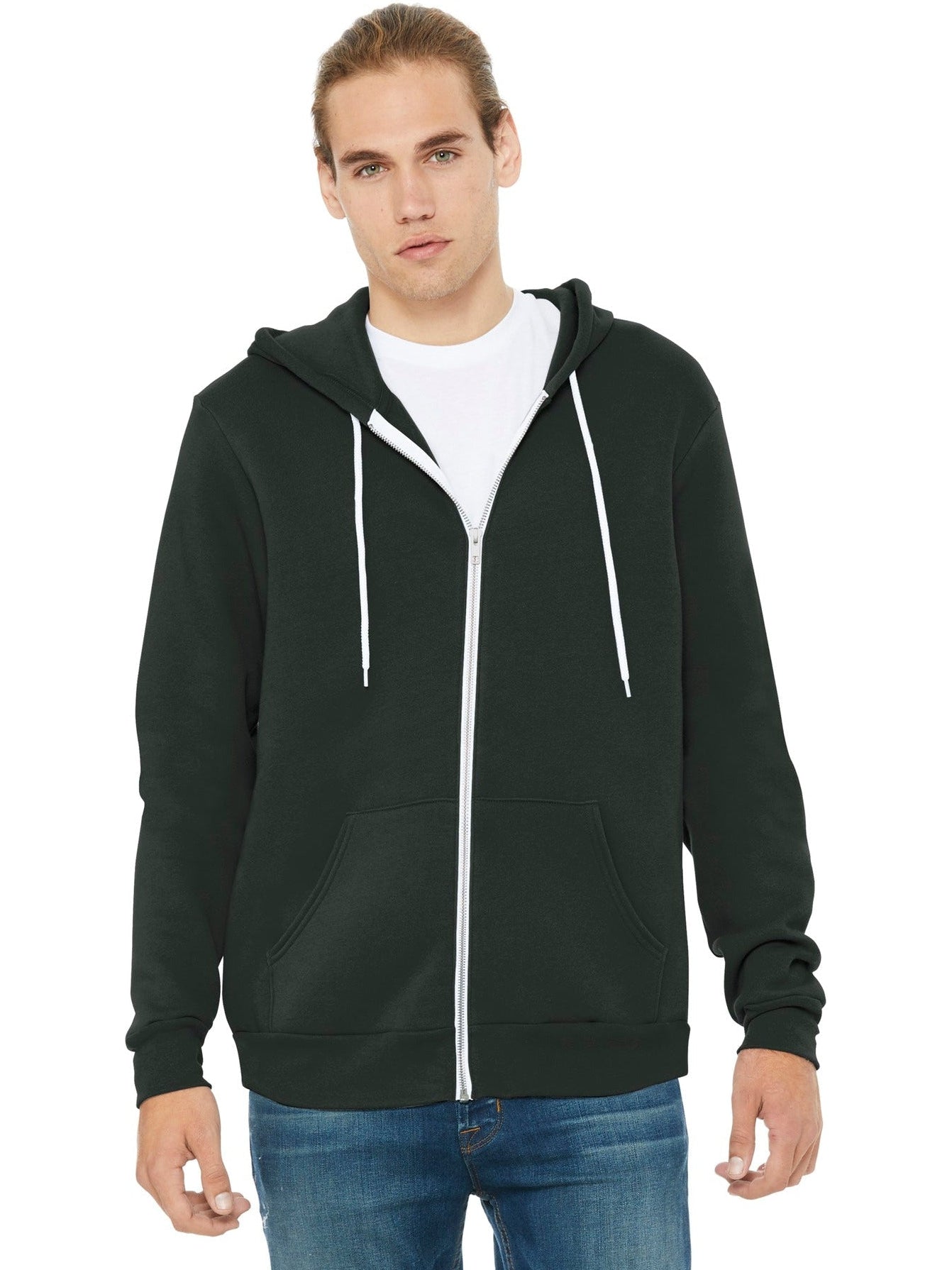 Bella+Canvas Sponge Fleece Full-Zip Hoodie - Your Perfect Casual Companion