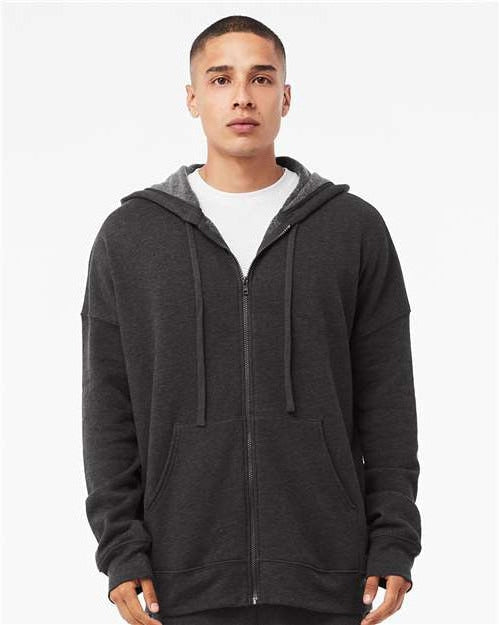 Bella+Canvas Sponge Fleece DTM Full-Zip Hoodie - The Ultimate Comfort Wear