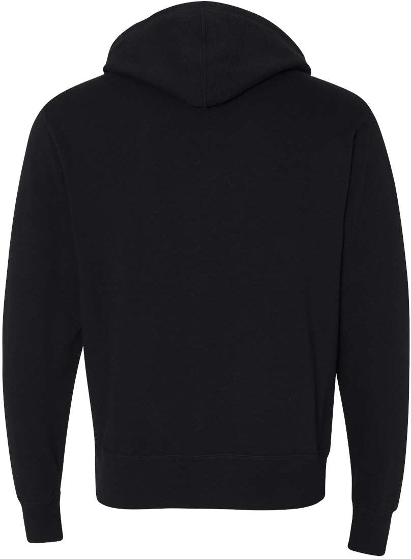 Independent Trading Co. Stylish Heathered French Terry Full-Zip Hooded Sweatshirt