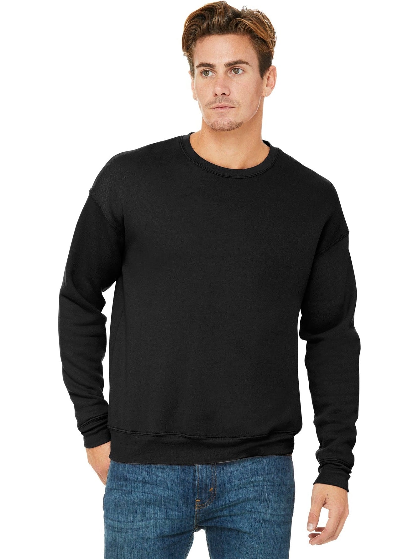 Bella+Canvas Sponge Fleece Drop Shoulder Men's Sweatshirt - A Must - Have!