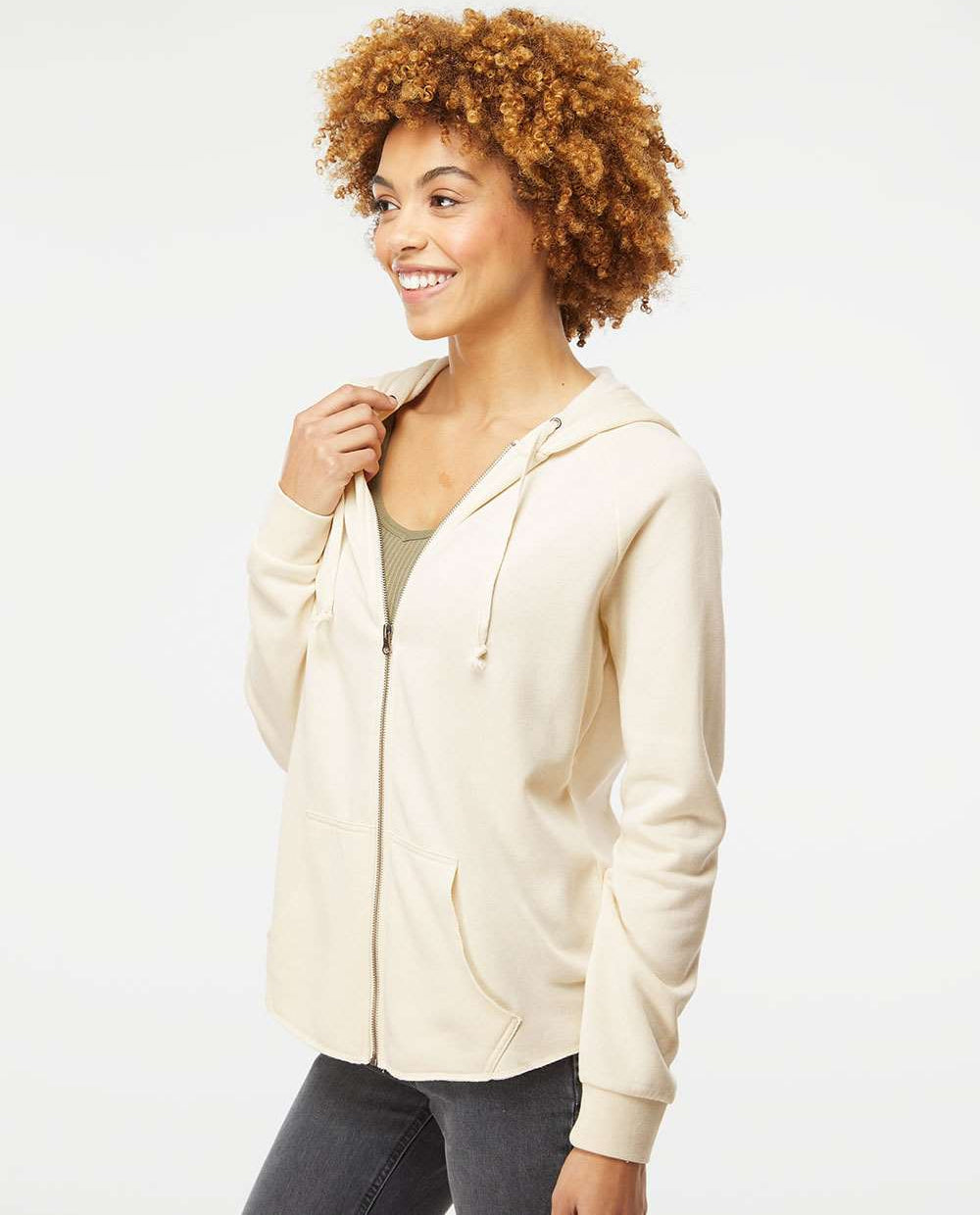 Independent Trading Co. Ladies' California Wave Wash Full-Zip Hooded Sweatshirt: A Timeless Must-Have