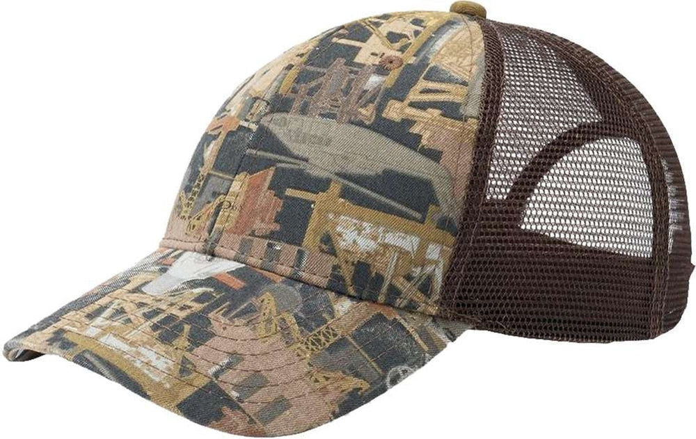 Kati Oilfield Camo Stylish Mesh-Back Cap - Must-Have for Outdoor Enthusiasts
