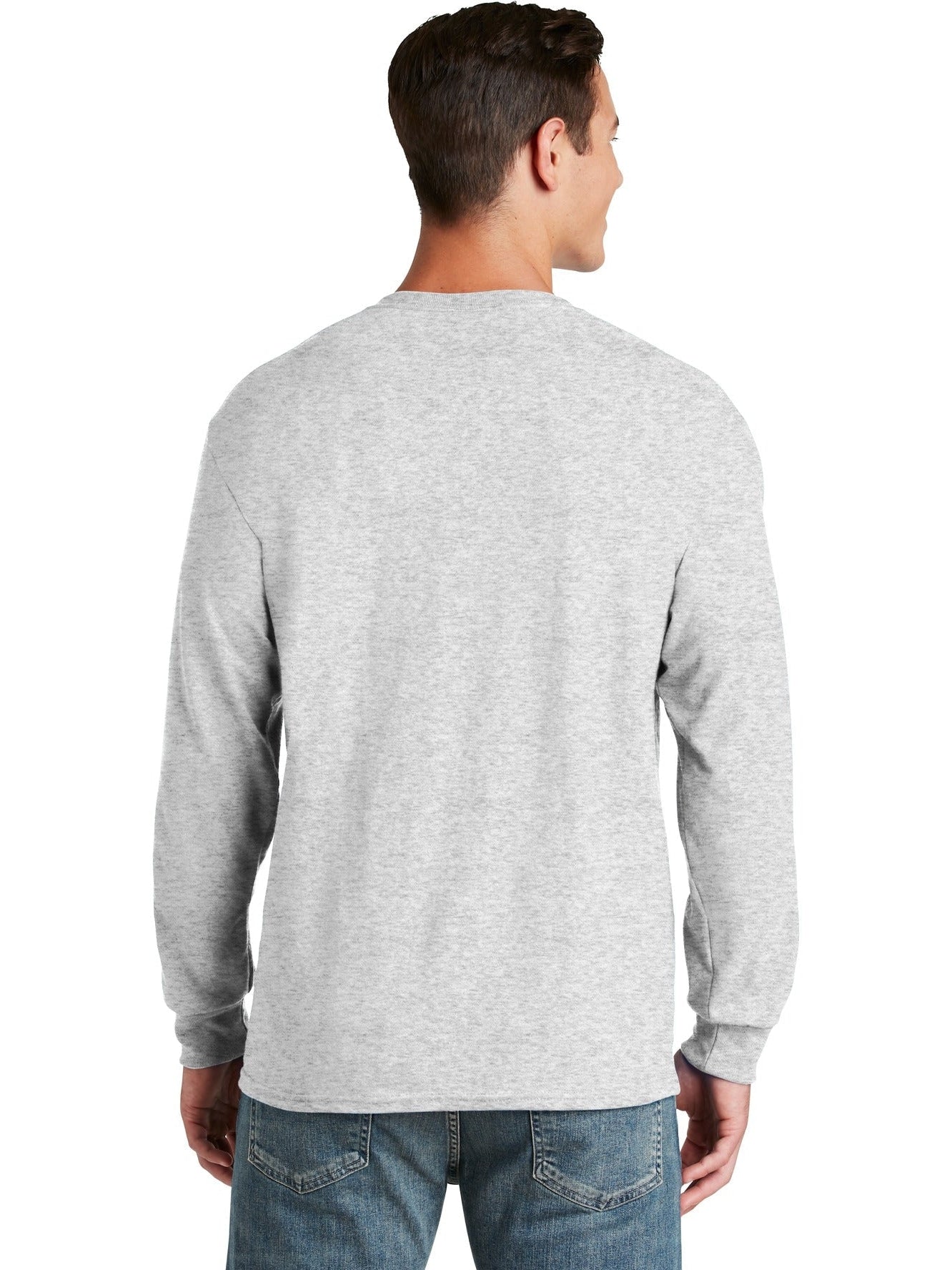 Jerzees Dri-Power 50/50 Cotton/Poly Long Sleeve T-Shirt - Premium Men's Sweatshirt