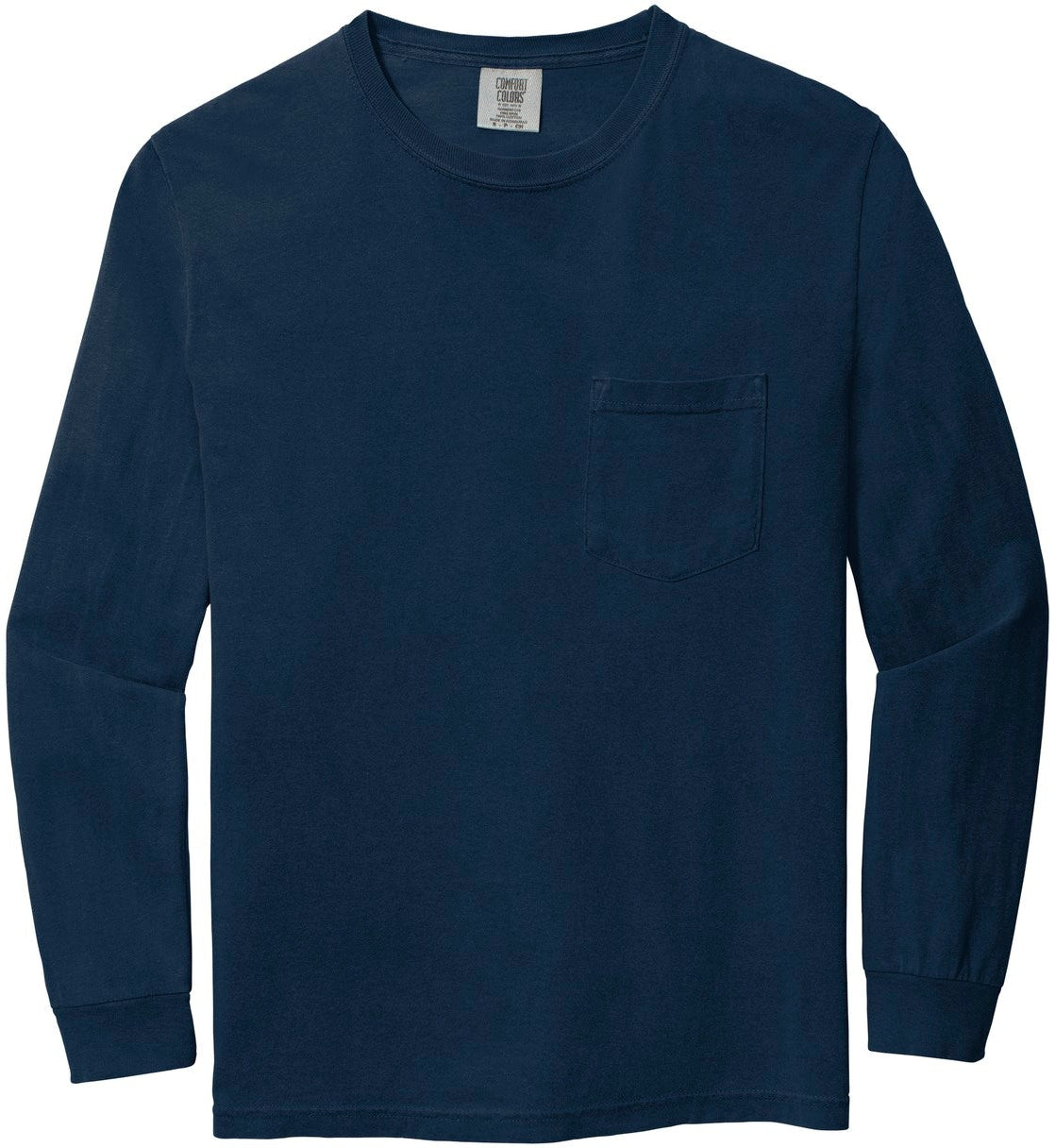 Comfort Colors' Super-Soft Heavyweight Ring Spun Long Sleeve Pocket Tee - Grab Yours Now!