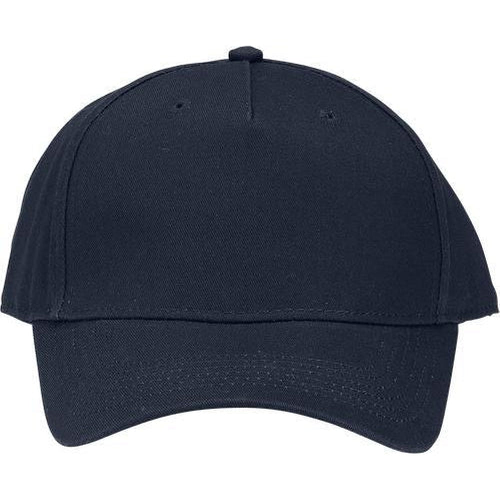 Stylish 5-Panel Solid Twill Clutch Cap
