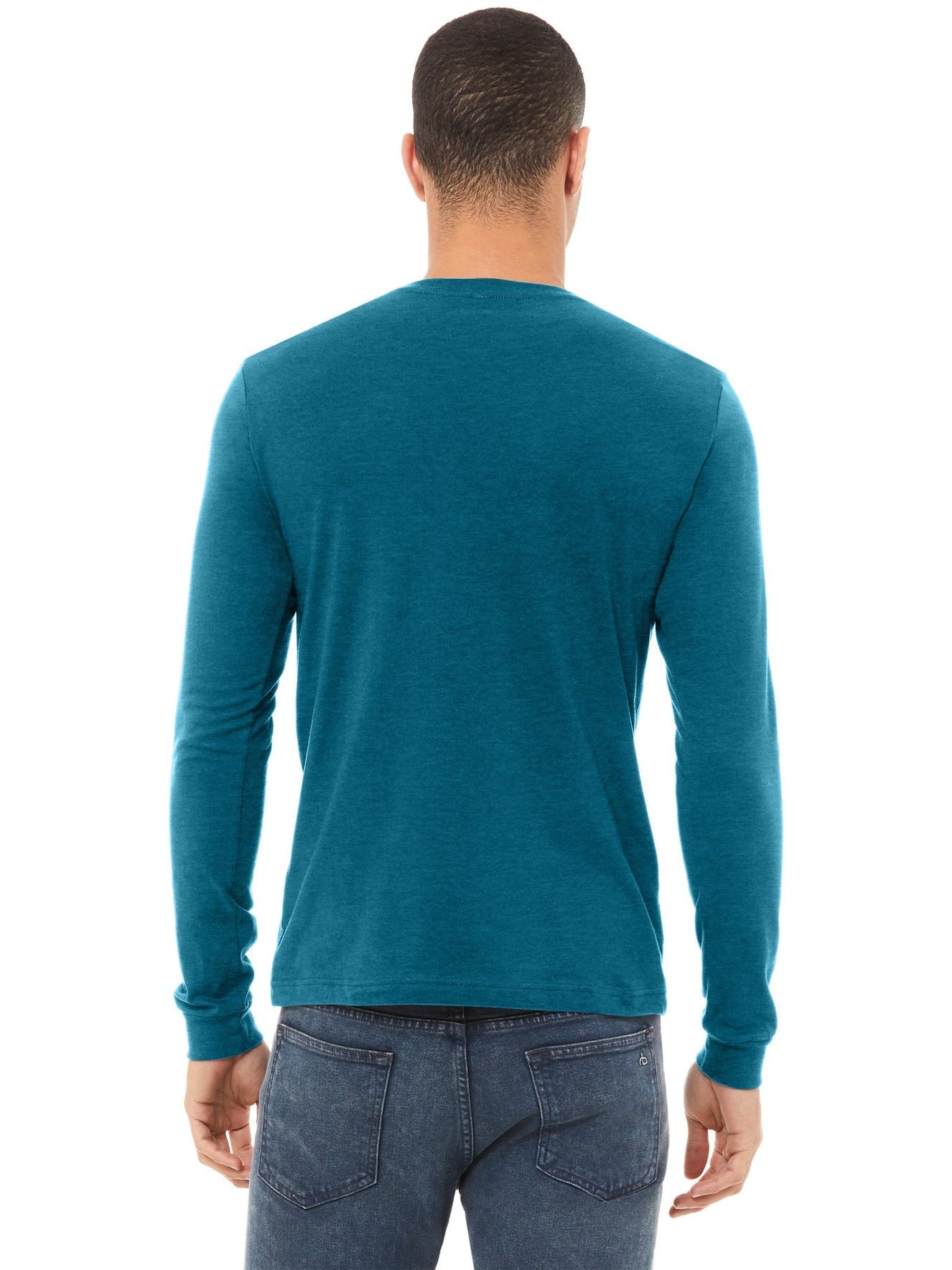 Bella+Canvas Unisex Heather CVC Long Sleeve Tee - Your Ideal Everyday Top