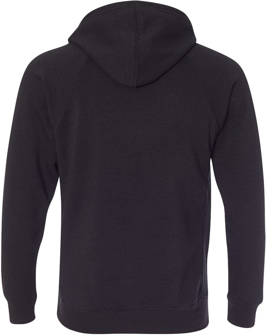 Independent Trading Co. Exclusive Blend Raglan Hooded Sweatshirt - A Must - Have!