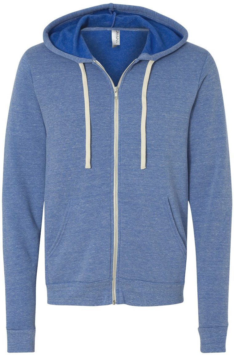 Bella+Canvas Unisex Triblend Sponge Fleece Full-Zip Hoodie - A Must-Have!