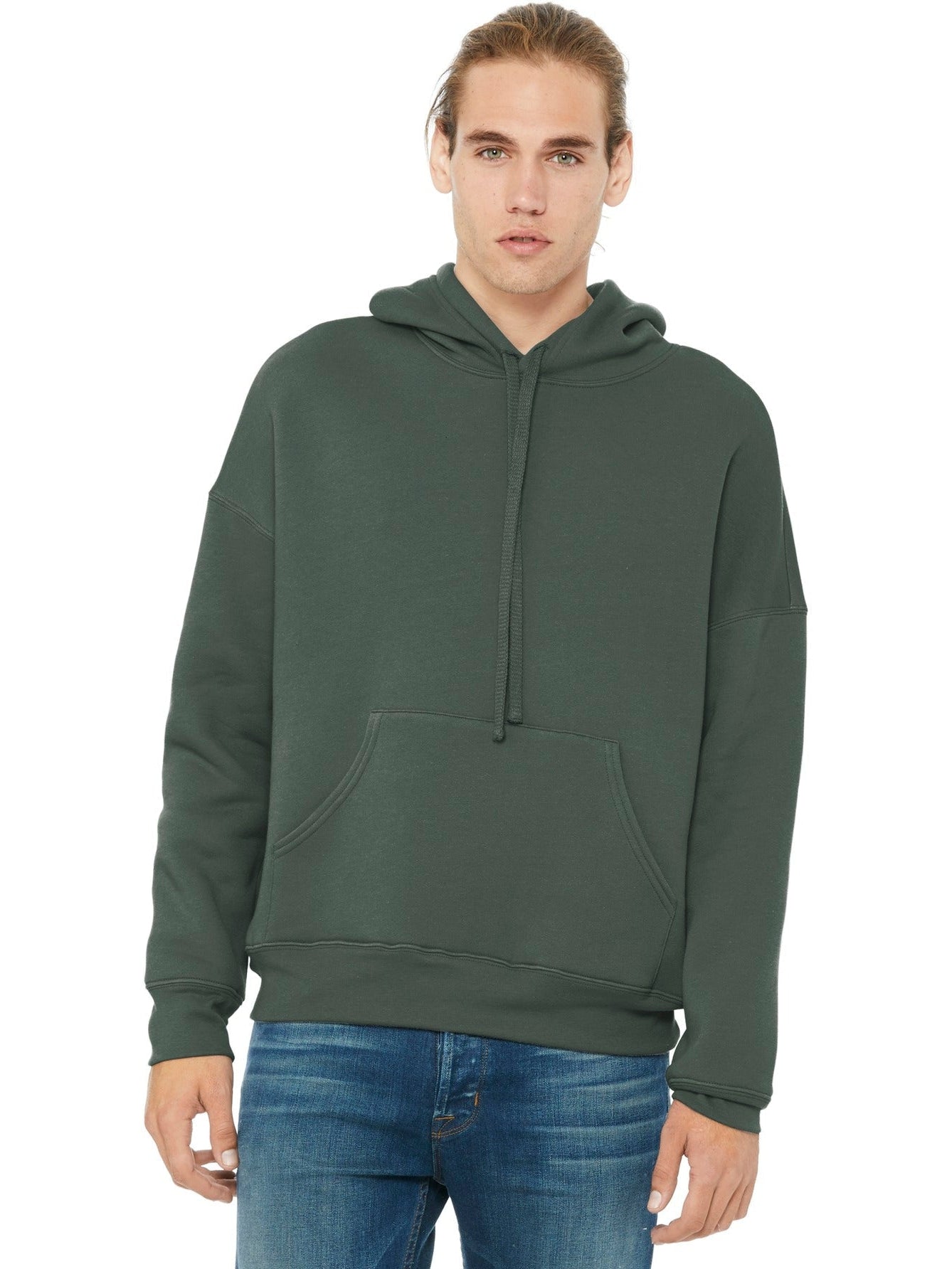 Bella + Canvas Sponge Fleece Pullover DTM Hoodie - The Ultimate Layering Essential