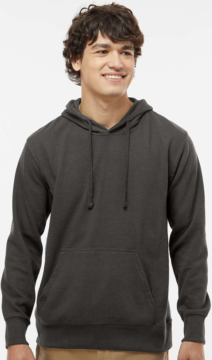 J. America's Stunning Ripple Fleece Hooded Sweatshirt - A Must-Have!