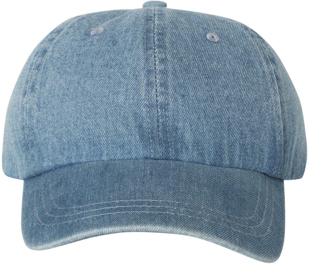 Outlet: Mega Cap Washed Denim Cap - A Must - Have Fashion Piece!