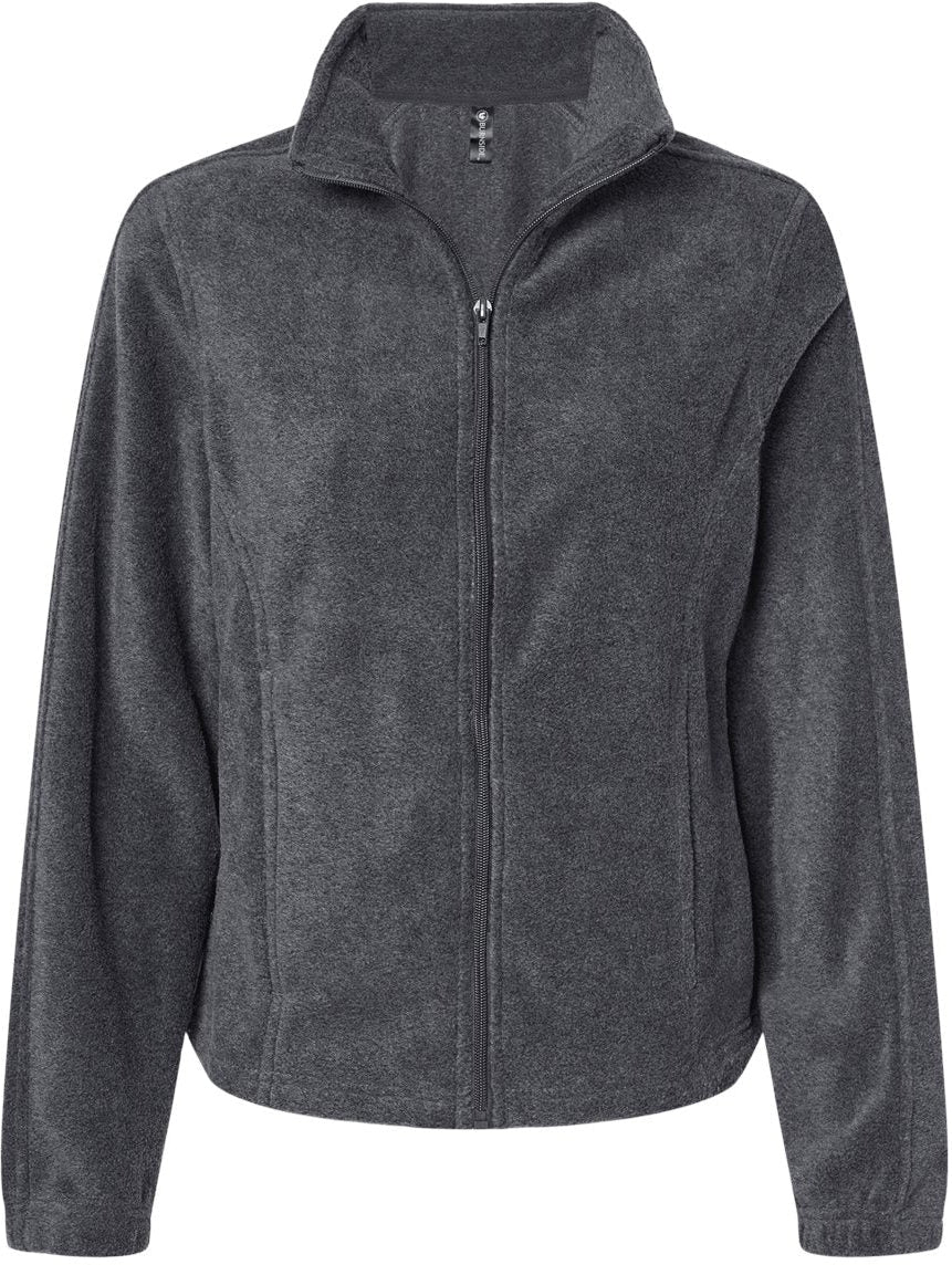 Burnside Women's Polar Fleece Full-Zip Jacket: A Must-Have for Active Ladies