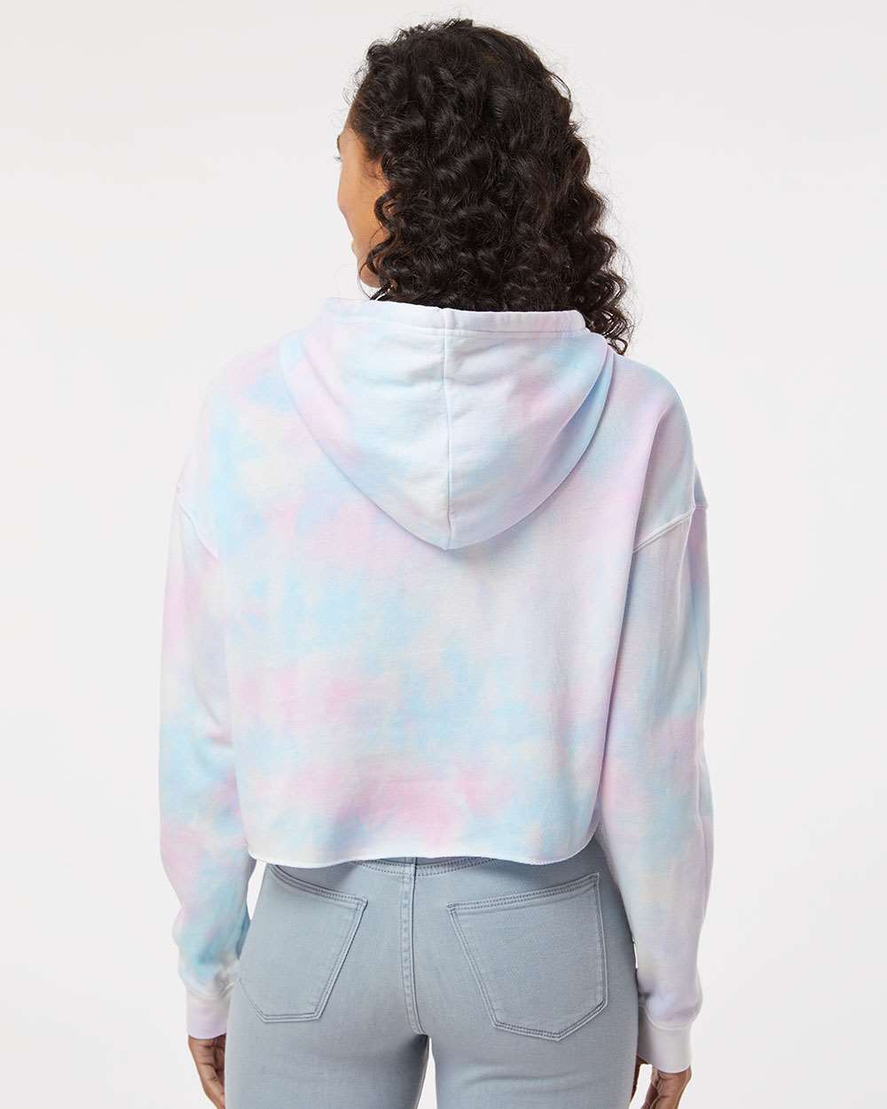 Independent Trading Co. Women's Stunning Lightweight Cropped Hooded Sweatshirt