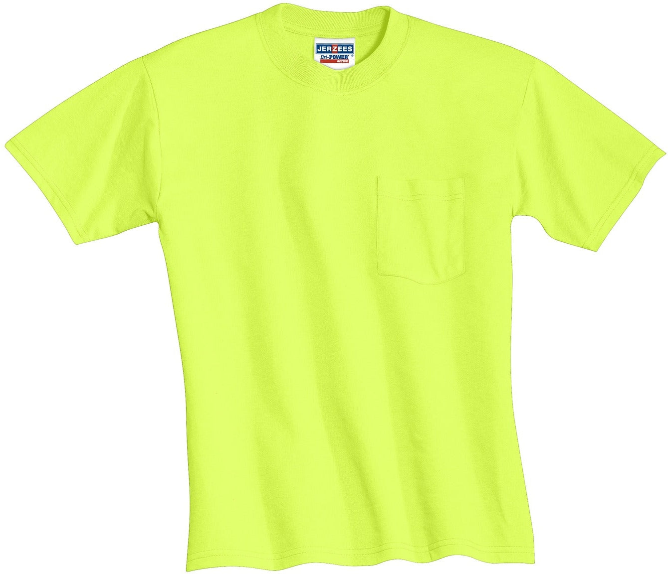 Don't Miss! Jerzees Dri-Power Active 50/50 Cotton/Poly Pocket T-Shirt