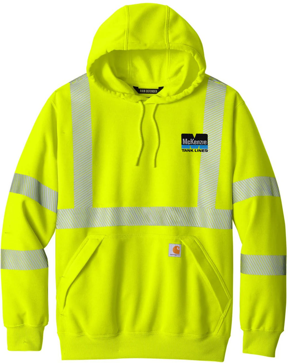 Carhartt ANSI 107 Class 3 High-Visibility Hooded Sweatshirt
