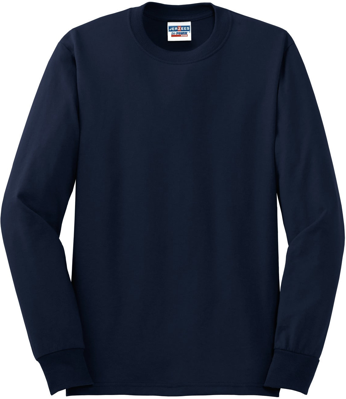 Jerzees Dri-Power 50/50 Cotton/Poly Long Sleeve T-Shirt - Premium Men's Sweatshirt
