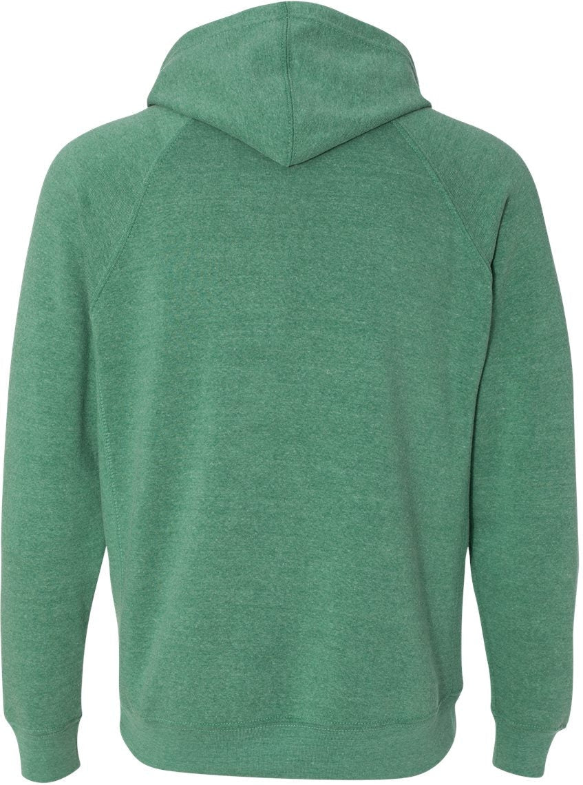 Independent Trading Co. Exclusive Blend Raglan Hooded Sweatshirt - A Must - Have!