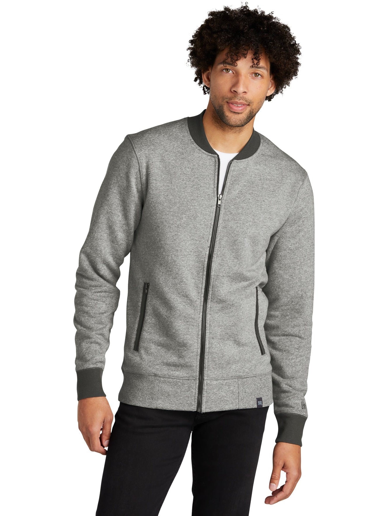 OUTLET - New Era French Terry Baseball Full - Zip: A Must - Have Men's Jacket