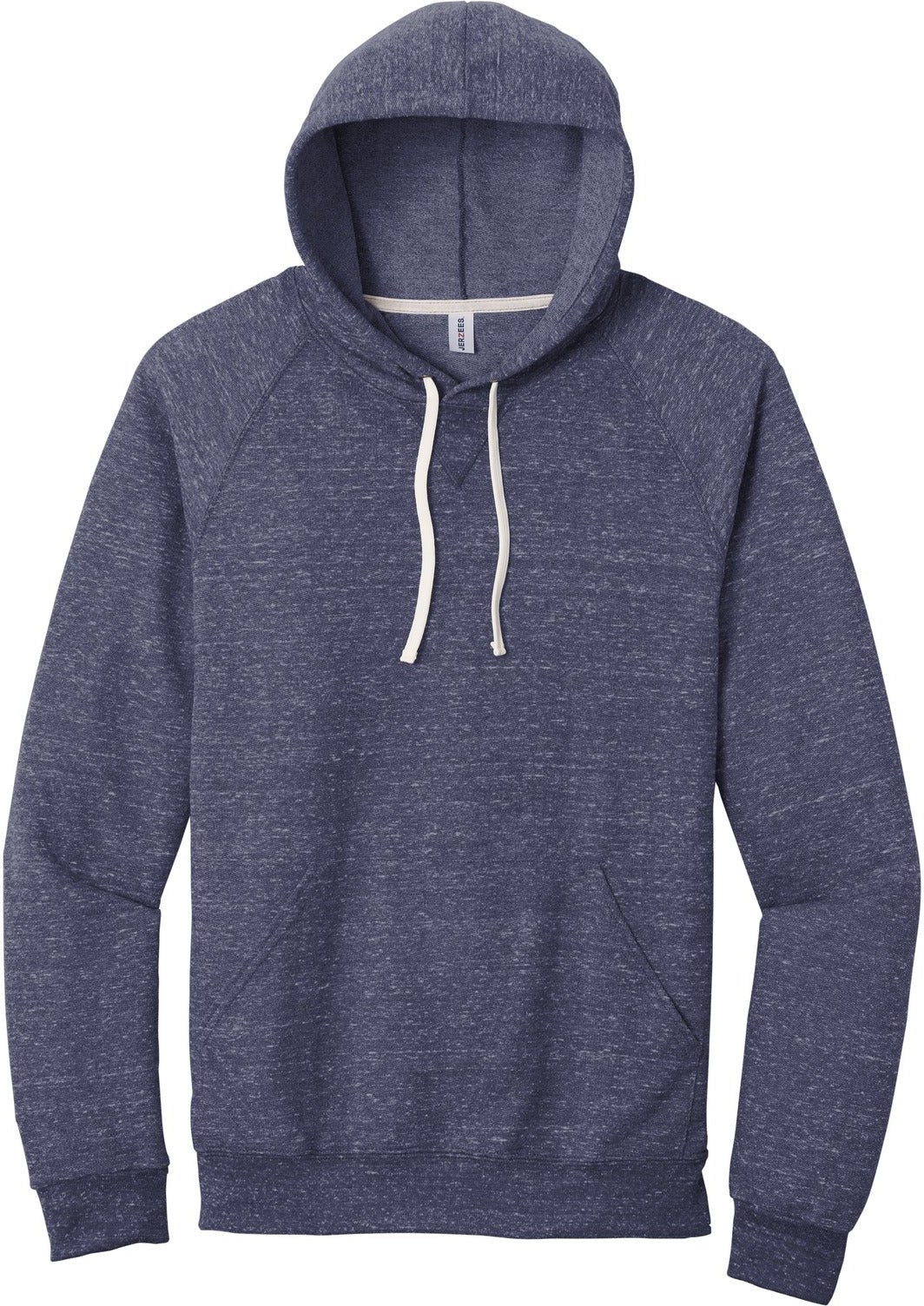 Jerzees Snow Heather French Terry Raglan Hoodie - A Must - Have for Men