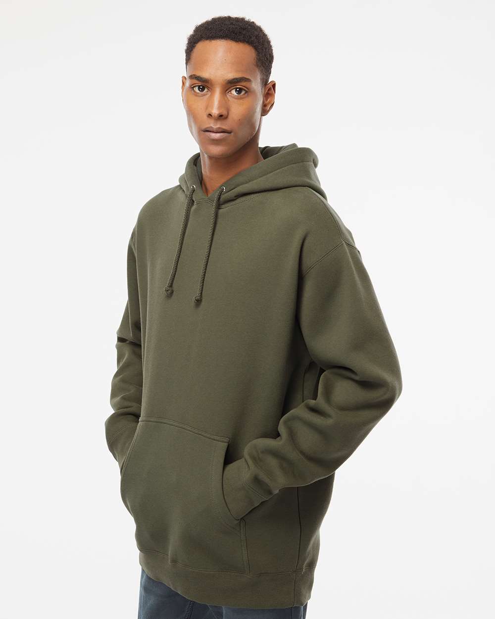 Independent Trading Co. Premium Heavyweight Hooded Sweatshirt for Men