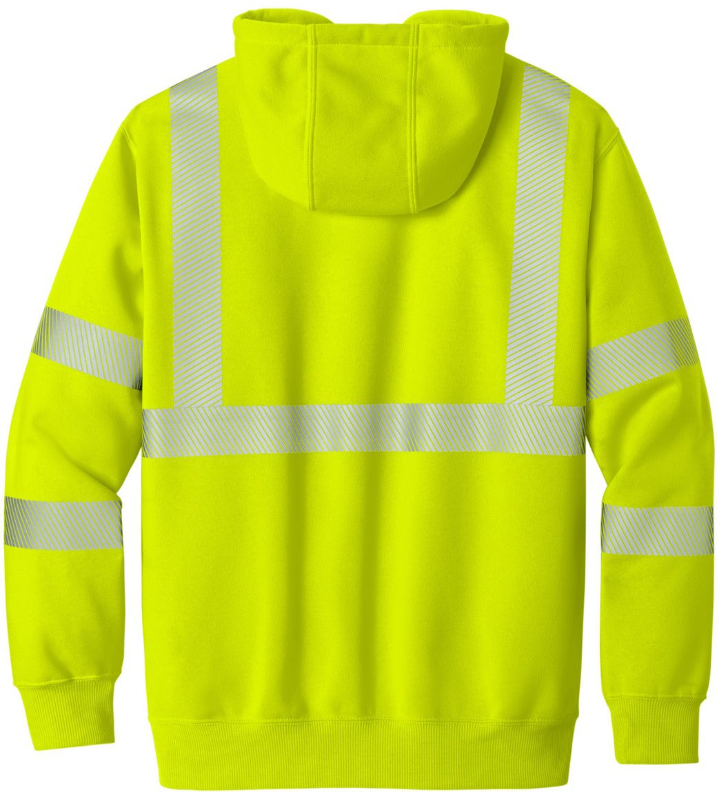 Carhartt ANSI 107 Class 3 High-Visibility Hooded Sweatshirt