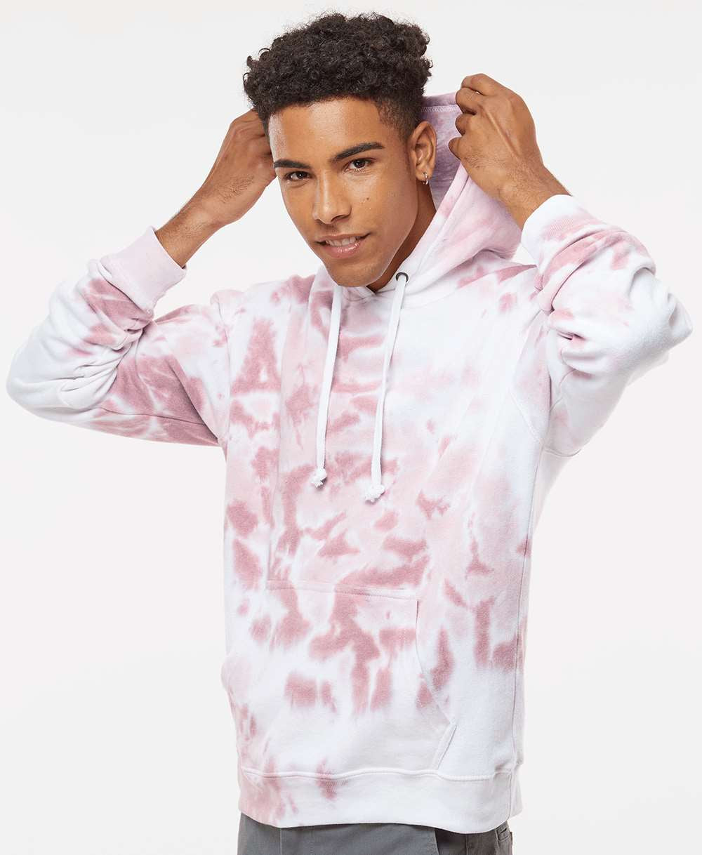 J. America's Stunning Tie - Dyed Fleece Hooded Sweatshirt