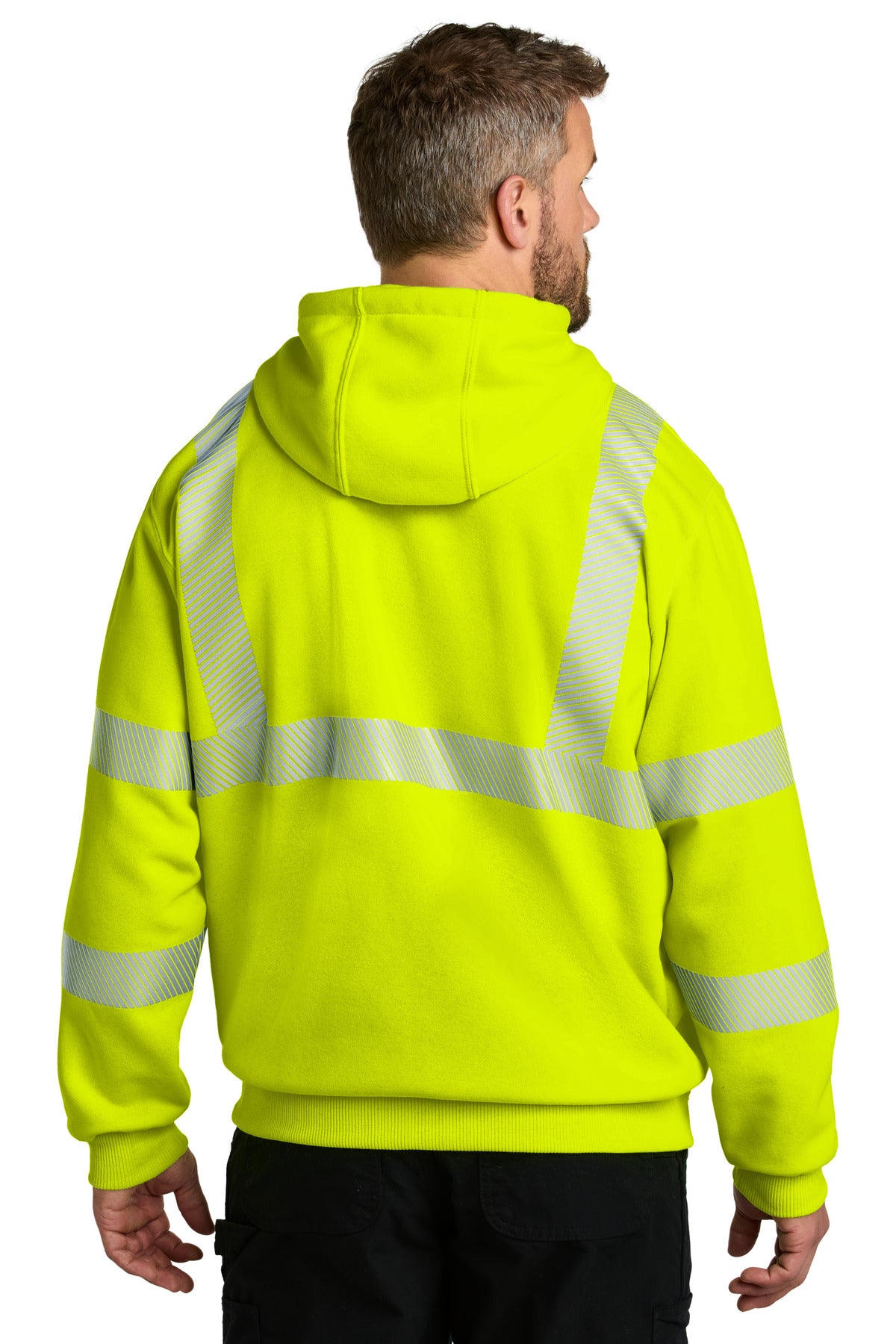 Carhartt ANSI 107 Class 3 High-Visibility Hooded Sweatshirt