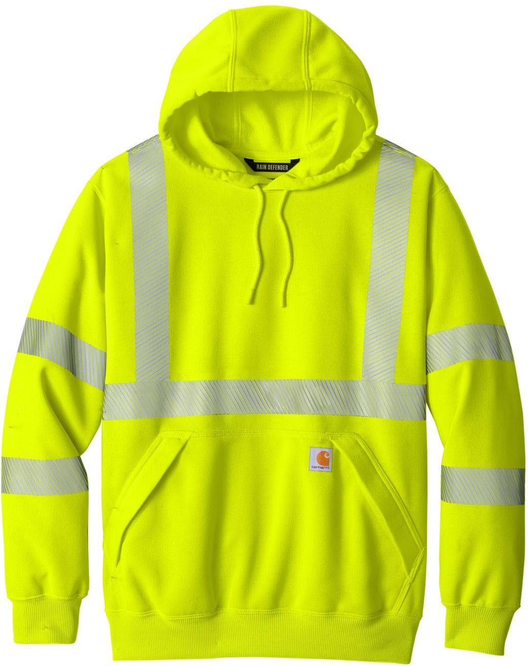 Carhartt ANSI 107 Class 3 High-Visibility Hooded Sweatshirt